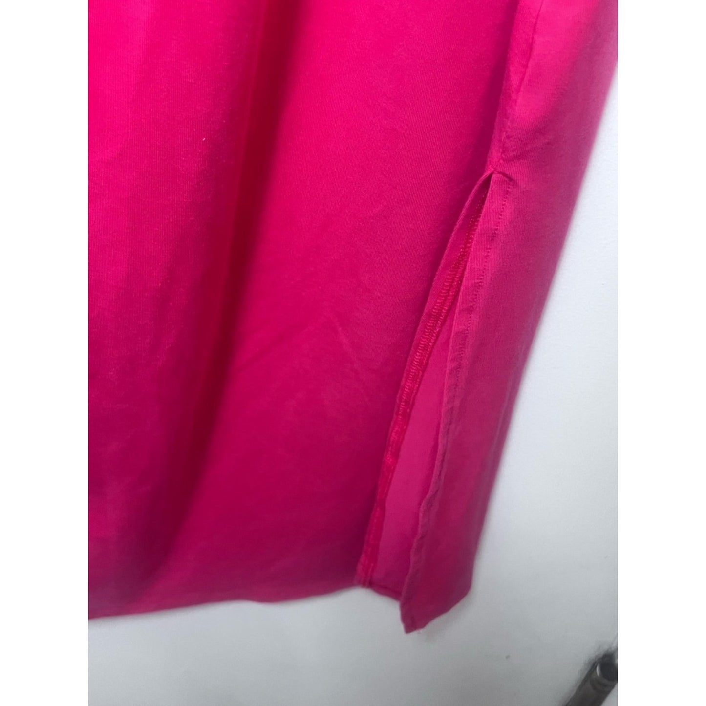 a new day Sleeveless Cowl Neck Midi Dress in Fuchsia
