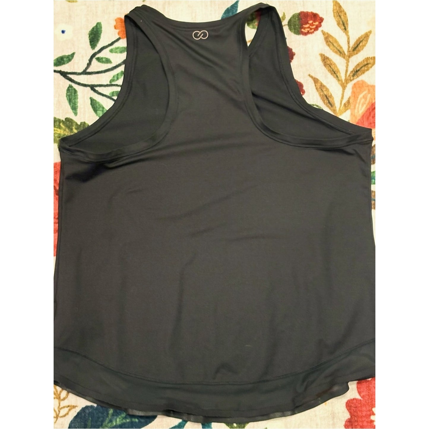 CALIA by Carrie Underwood Black High-Neck Racerback Tank