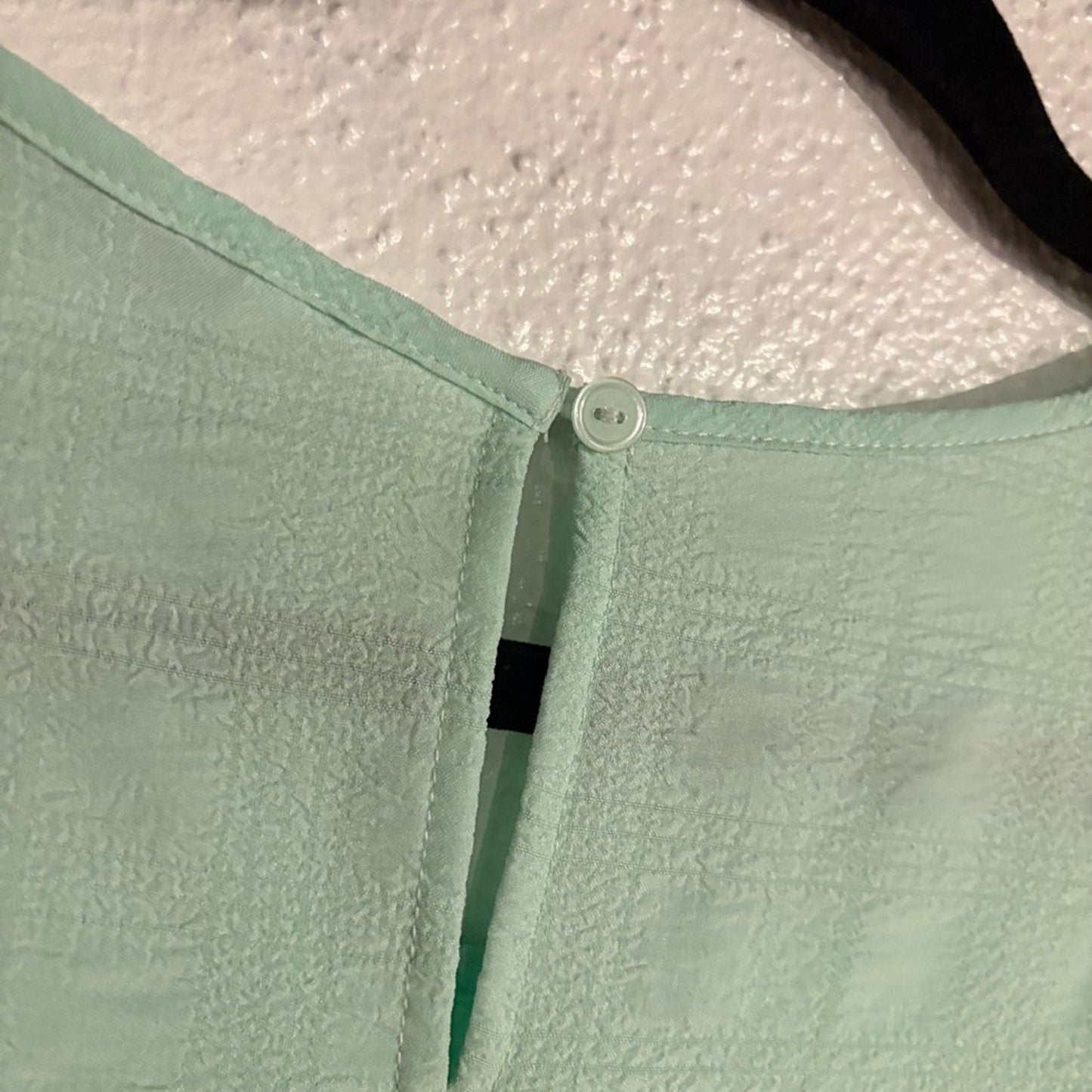 Counterparts Mint Green Flutter Sleeve Blouse