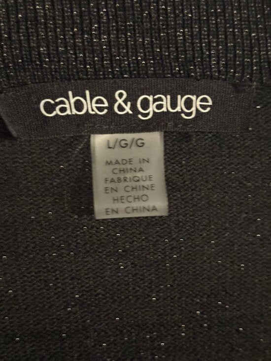 Cable & Gauge cardigan