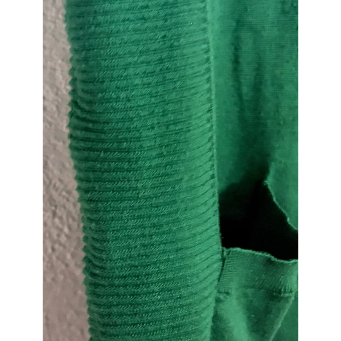 Time and Tru Emerald Green Cardigan