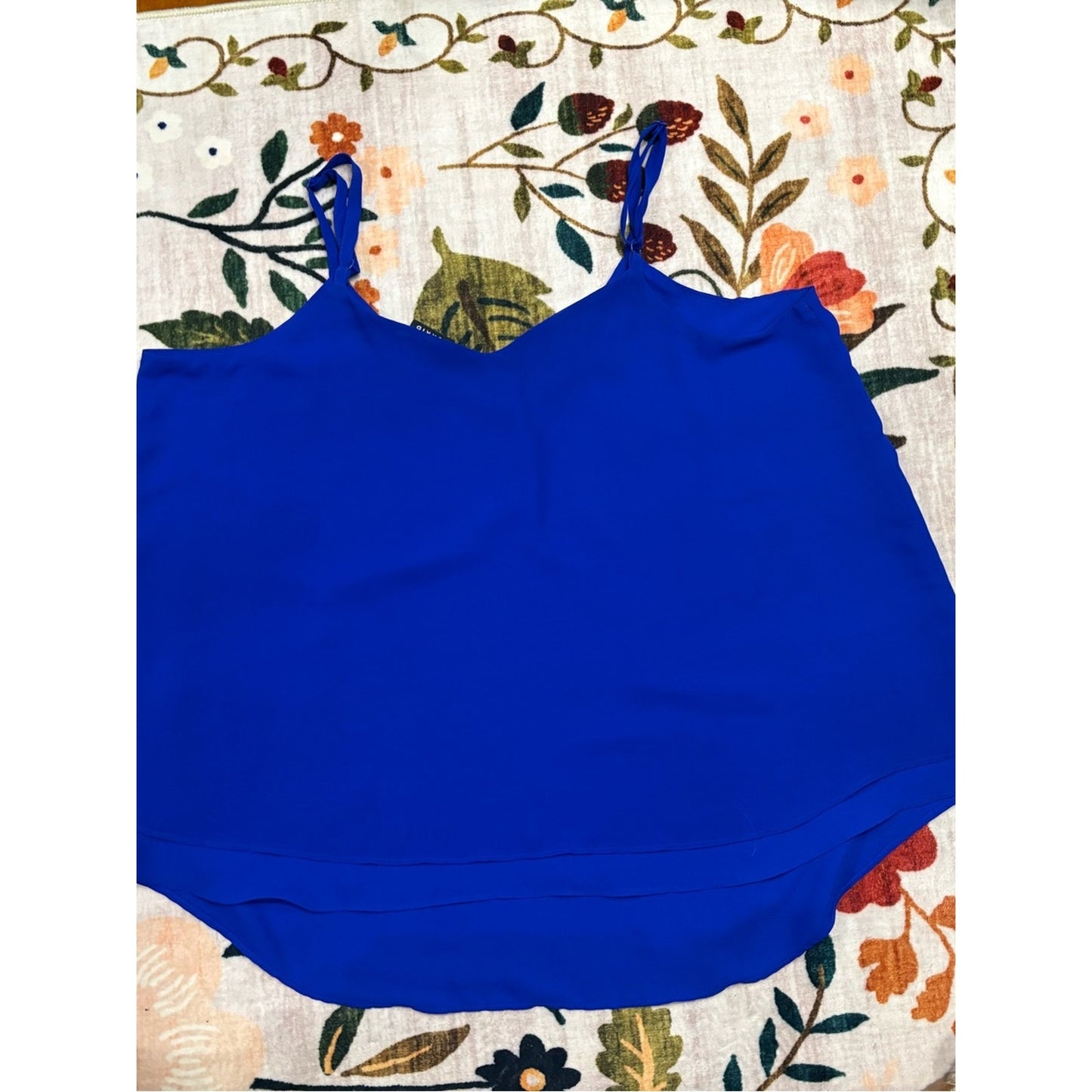 torrid Cobalt Blue V-Neck Spaghetti Strap Cami