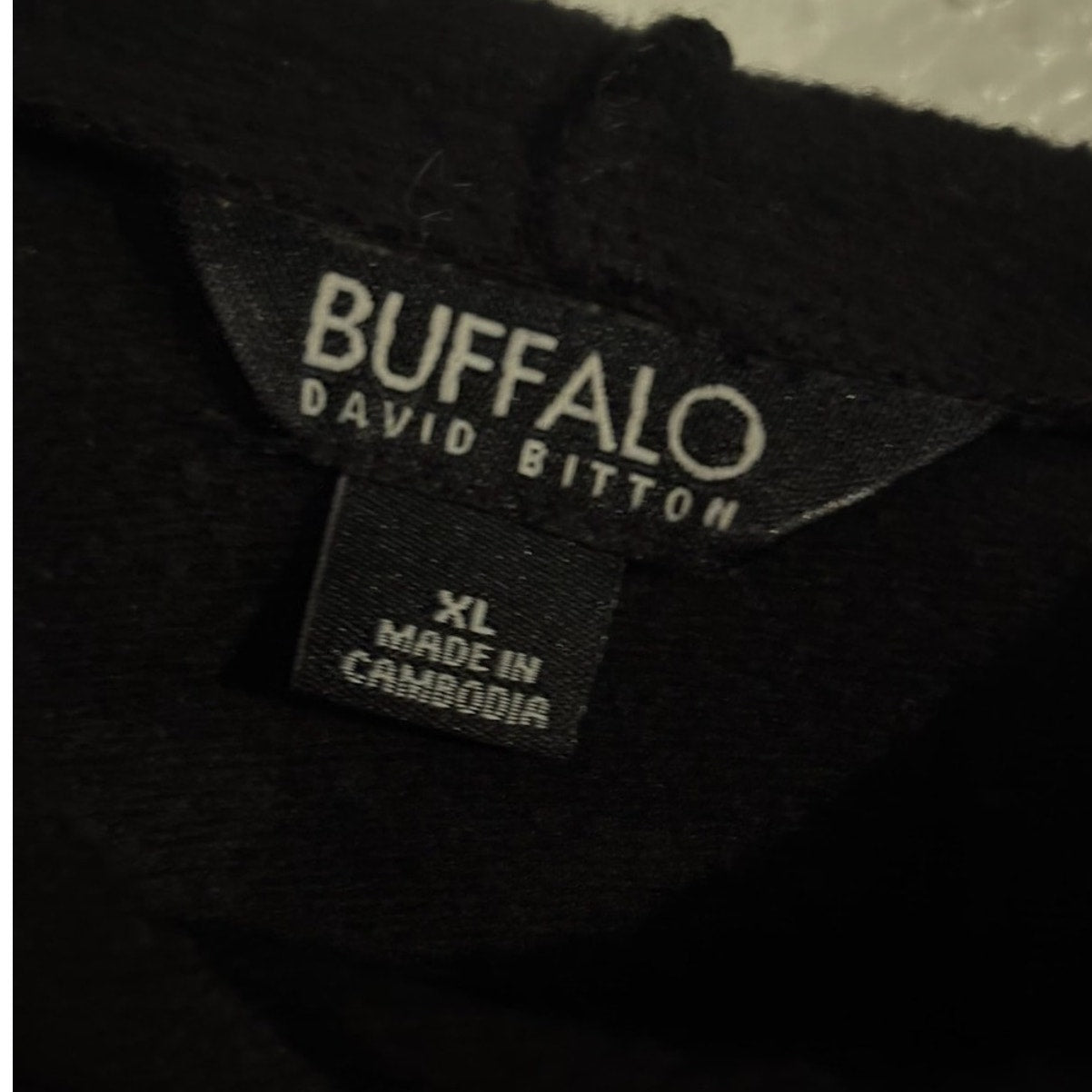 Buffalo David Bitton Black Pullover Hoodie