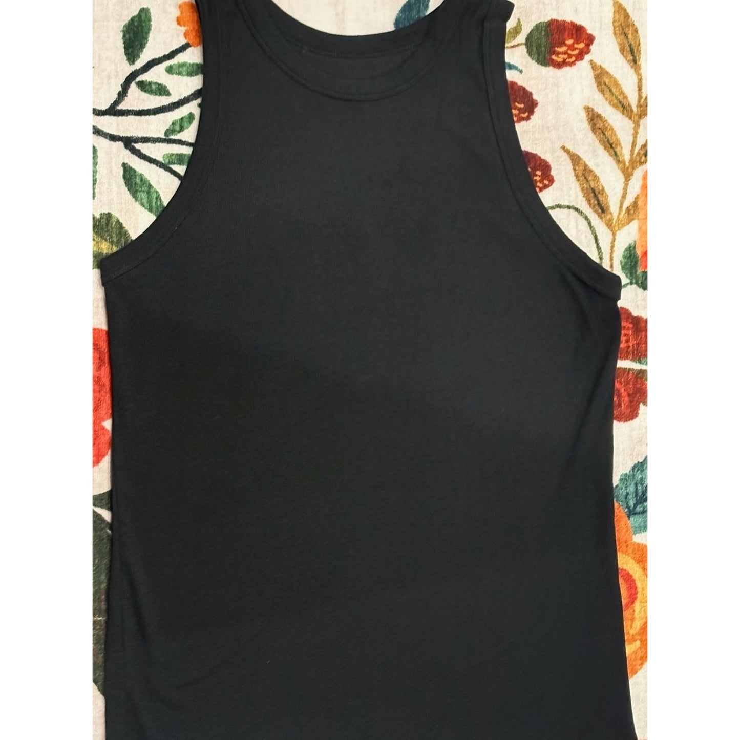 a new day Black Women's Ribbed Tank Top
