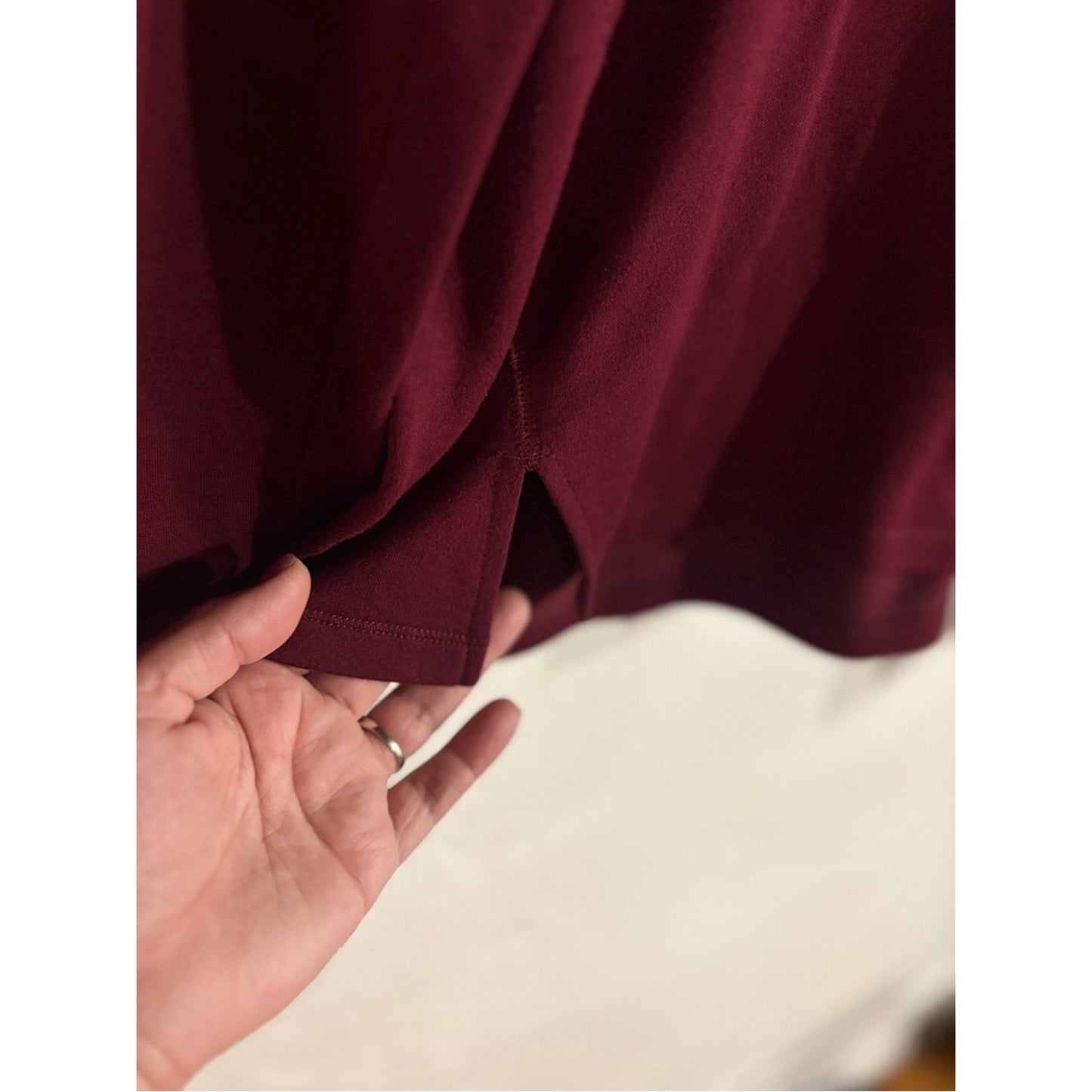 Athletic Works Women's Hooded Pullover - Burgundy Wine