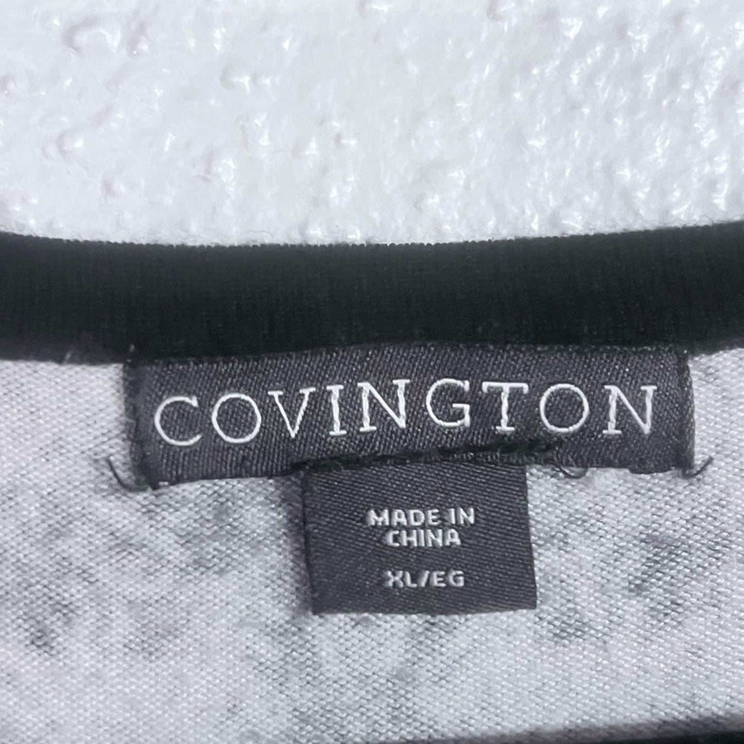 Covington Black & White Snake-Print Sleeveless Tank