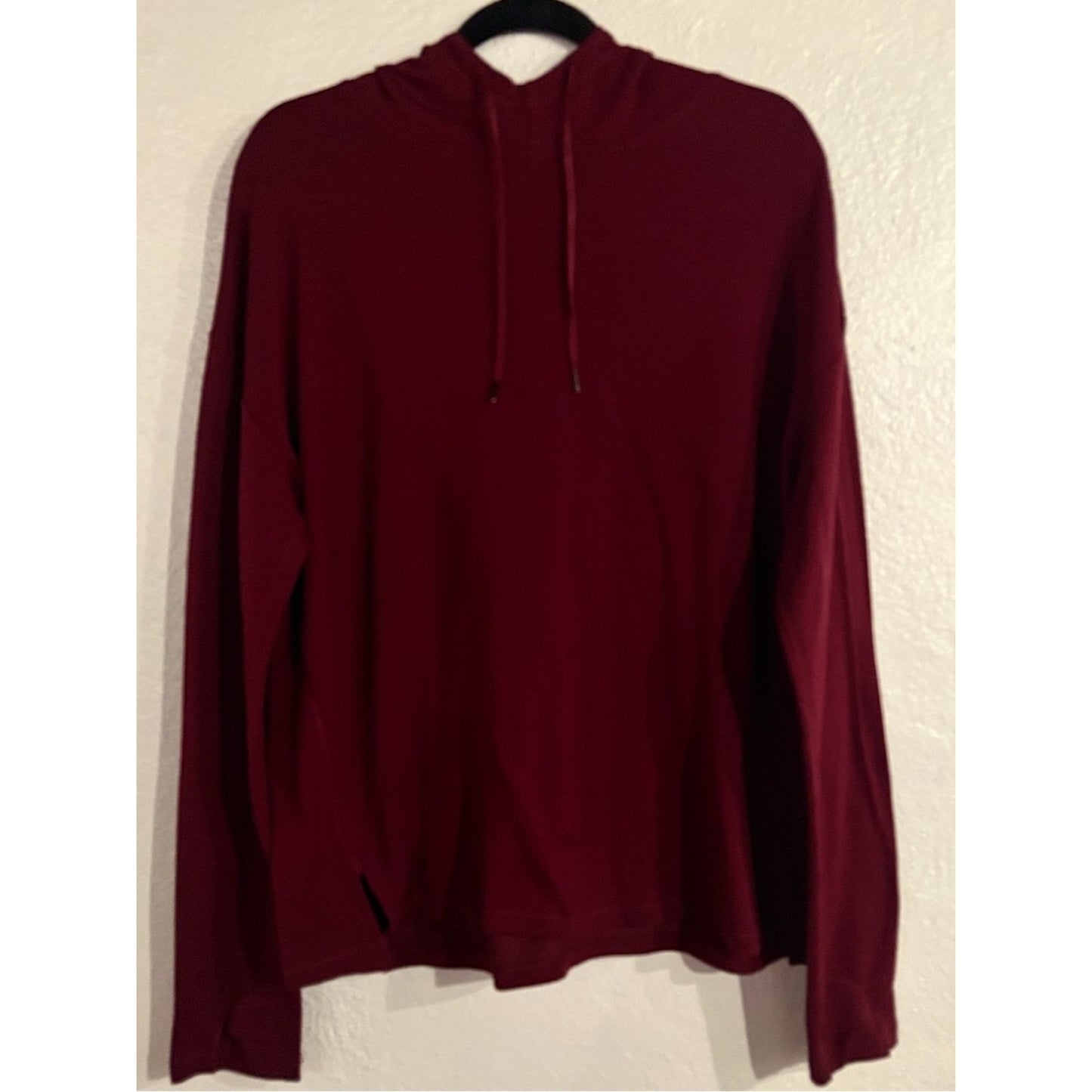 Athletic Works Women's Hooded Pullover - Burgundy Wine