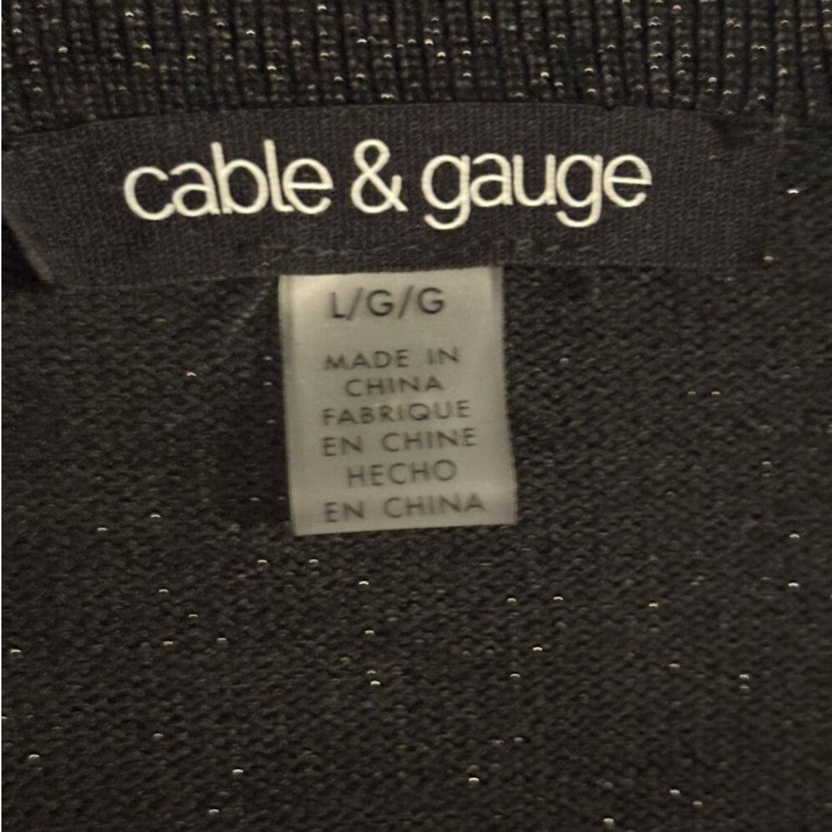 Cable & Gauge cardigan