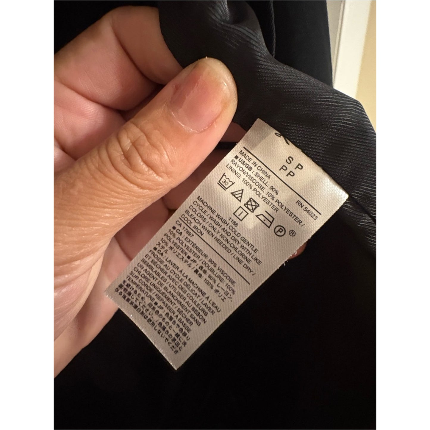 Banana Republic Black Women's Trench Coat