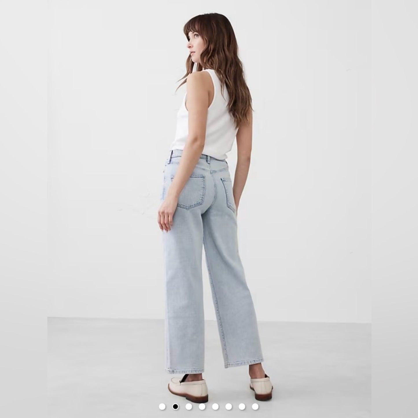 Banana Republic Light Wash Straight Leg Jeans