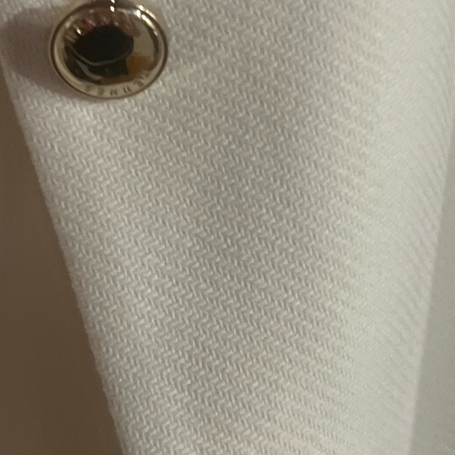 H&M Collarless Blazer with Gold Buttons