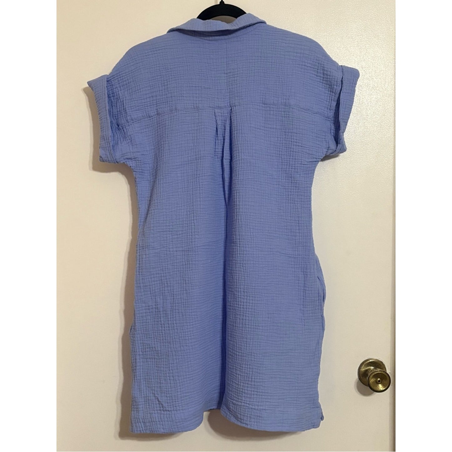 J. Crew Men’s Light Blue Gauze Polo